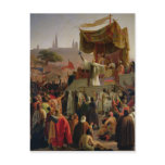 St. Bernard Preaching the Second Crusade Post Card