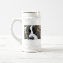 St Bernard Puppies Beer Stein Coffee Mugs