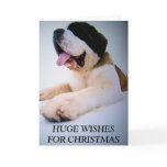 ST. BERNARD TO THE RESCUE=CHRISTMAS cards