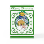 St Bernard Vintage Christmas cards