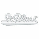 St Blues AA pull over fleece hoodie