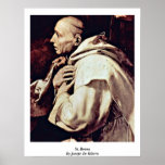 St. Bruno By Jusepe De Ribera posters