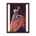 St. Casilda Of Toledo By Zurbarán Francisco De postcards