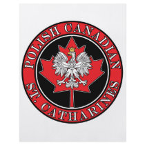 St Catharines Round Polish Canadian Leaf Full Color Flyer