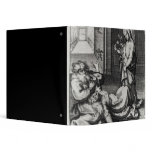 St. Catherine Exorcising a Demon from a Woman 3 Ring Binders