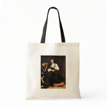 St. Catherine Of Alexandria By Michelangelo Merisi Tote Bags