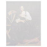 St. Catherine Of Alexandria By Michelangelo Merisi Customized Letterhead
