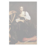 St. Catherine Of Alexandria By Michelangelo Merisi Stationery Paper
