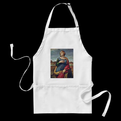 St. Catherine Of Alexandria By Raffael Apron