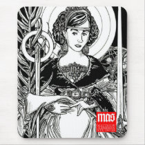 St. Catherine of Alexandria Mousepad mousepads