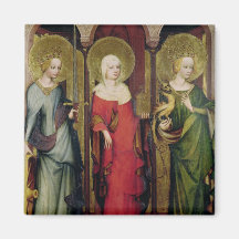 St. Catherine of Alexandria, St. Mary Refrigerator Magnets