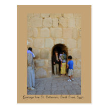 St. Catherine's Monastery, South Sinai, Egypt Postcard