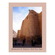 St. Catherine's Monastery, South Sinai, Egypt Post Card