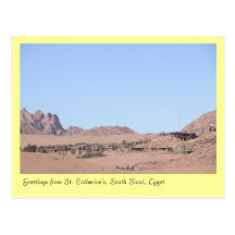 St. Catherine's Monastery, South Sinai, Egypt Postcard