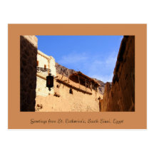 St. Catherine's Monastery, South Sinai, Egypt Post Card