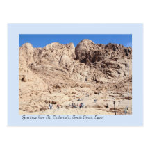 St. Catherine's Mountains, South Sinai, Egypt Post Cards