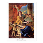 St. Cecilia By Nicolas Poussin Post Cards