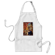 St. Cecilia By Poussin Nicolas (Best Quality) Aprons