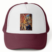 St. Cecilia By Poussin Nicolas (Best Quality) Hat