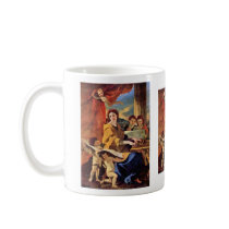 St. Cecilia By Poussin Nicolas (Best Quality) Mug