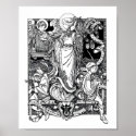 St. Cecilia of Rome 8" x 10" Print