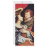 St. Cecilia With An Angel By Vouet Simon Personalized Rack Card