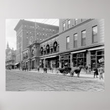 St. Charles Hotel, New Orleans, 1900 Poster