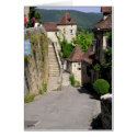 St-Cirq Lapopie, a street cards by Riviere St-Cirq Lapopie, a street cards