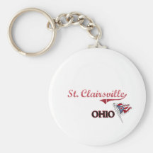 St. Clairsville Ohio City Classic Keychains