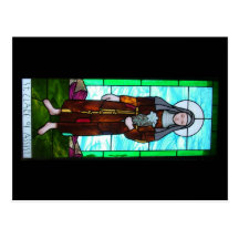 St. Clare of Assisi postcard