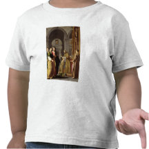 St. Clare Receiving the Veil from St. Francis T Shirt