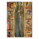 St. Clare with Scenes from her Life Greeting Card