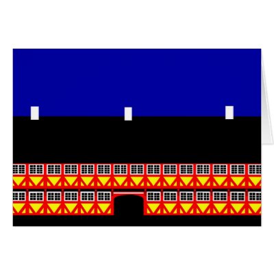 St. Clemen's Courtyard Card by lonvig