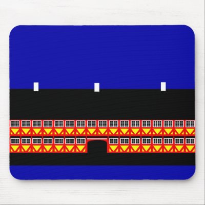 St. Clemen's Courtyard Mouse Mats by lonvig
