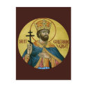 St. Constantine the Great Prayer Card postcards
