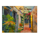 St. Croix Alley Post Card