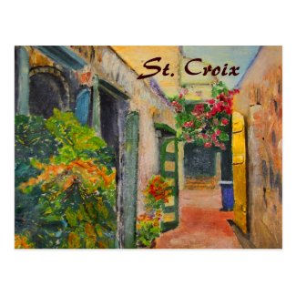 St. Croix Alley Postcard