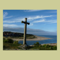 St. Cuthbert's Cross, Alnmouth Northumberland posters