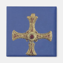 St. Cuthbert's Cross Fridge Magnet