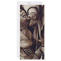 St. Cyracus Heals The Daughter Of Diocletian By Gr Custom Rack Card