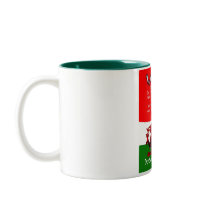 St. David's Day Card with poetry by Bryan Harris mugs