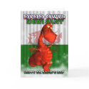 St. David's Day, Welsh Card, Dydd Gwyl Dewi Sant