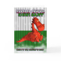 St. David's Day, Welsh Card, Dydd Gwyl Dewi Sant