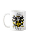 St David's Family Crest mugs
