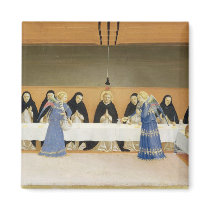 St. Dominic and his Companions Fed by Angels Magnets