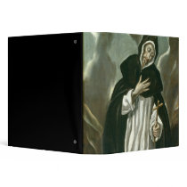St.Dominic of Guzman Vinyl Binder