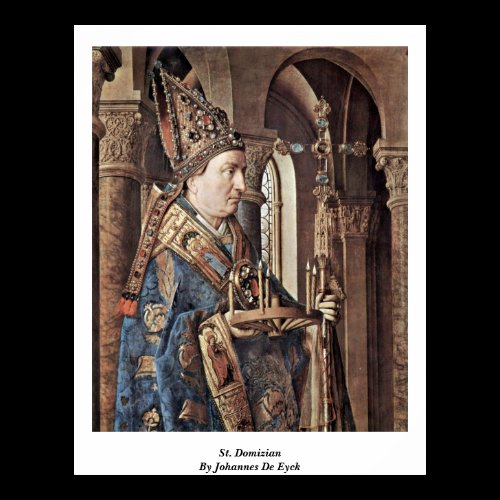 St. Domizian By Johannes De Eyck Posters