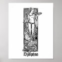 St. Dymphna of Gheel 8" x 10" Print