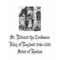St. Edward the Confessor t-shirts