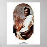 St. Elias By Jusepe De Ribera posters